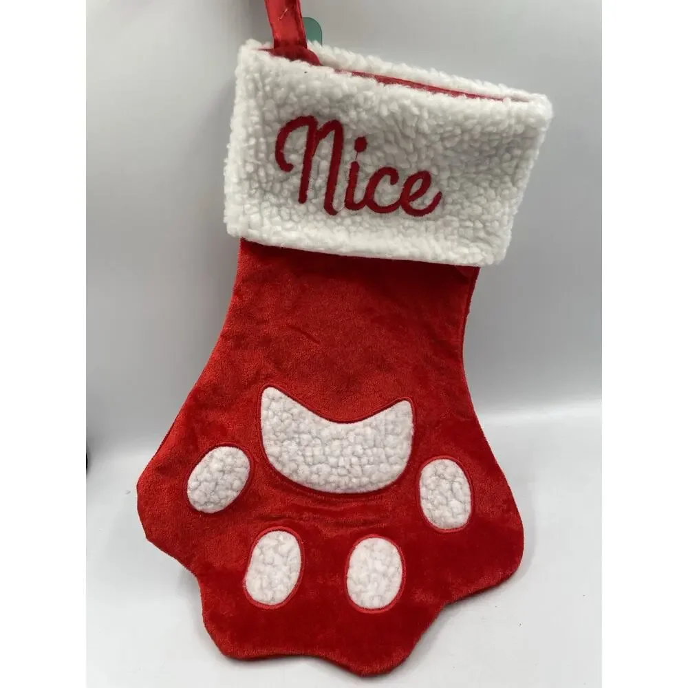 NEW “Naughty Or Nice” Christmas Stocking